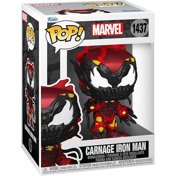 Amazon.co.jp: Pop Venomized Iron Man Vinyl Figure : 本